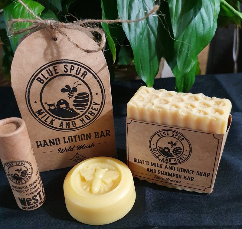 Blue Spur Milk and Honey products.jpg