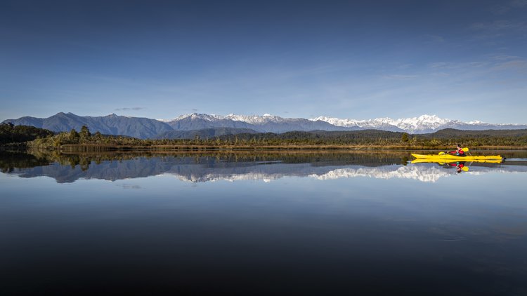 Kayak Okarito Lagoon by Geoff Marks.jpg