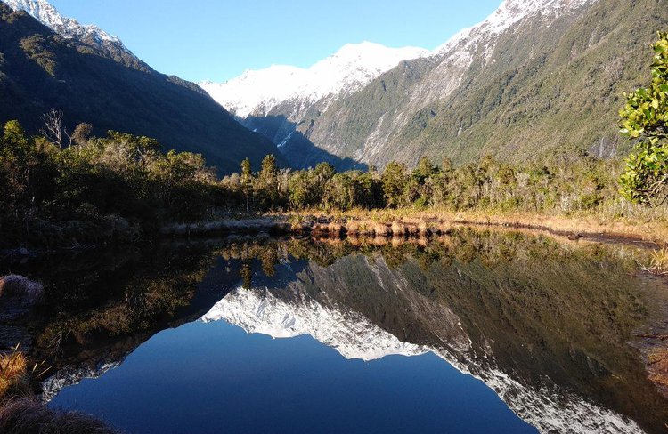 Mountain ranges & reflections