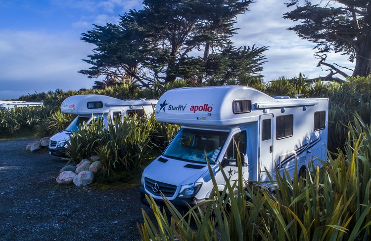 Powered Sites- Ross Beach Top10 holiday Park