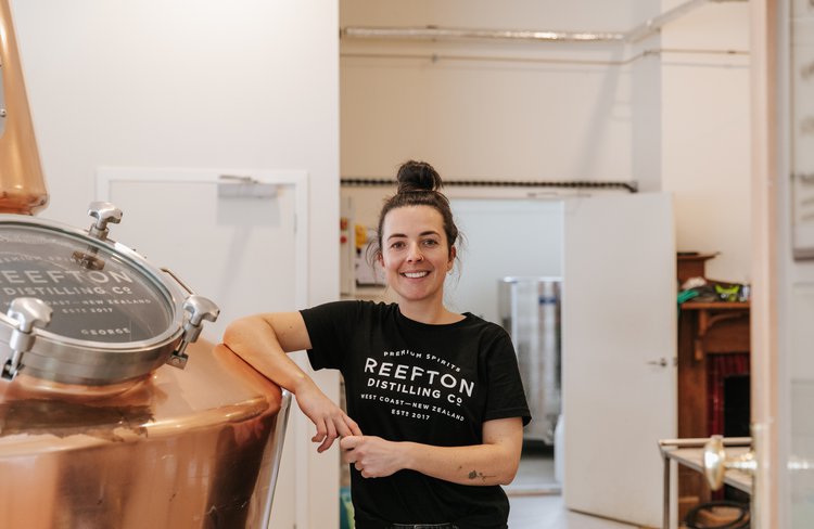 Reefton Distilling Co. Distiller, Beth Scott