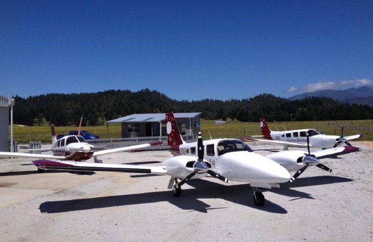 Golden Bay Air - aircraft fleet, ready and waiting to take you where you need to go.