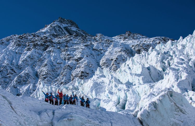 A combination of an exhilarating helicopter ride and jaw-dropping scenery.