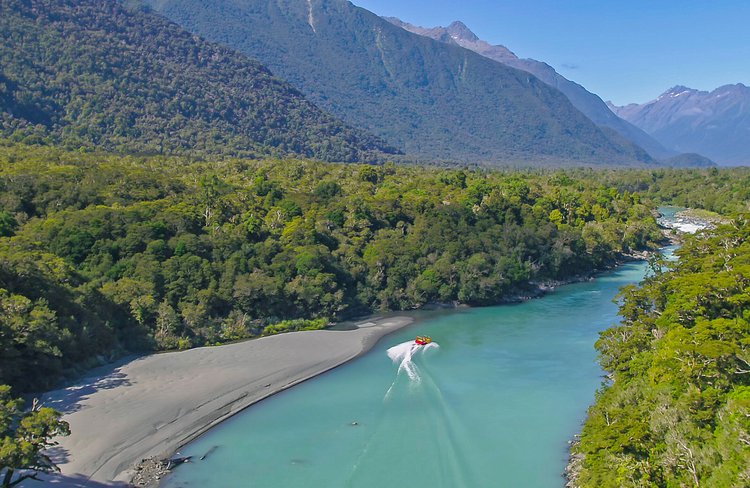 Waiatoto River, Haast UNESCO World Heritage Area, South Island, New Zealand