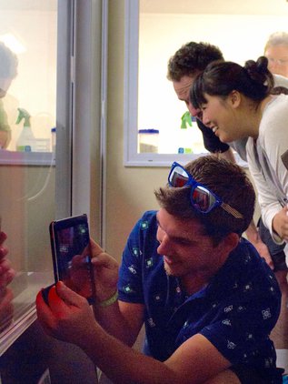 Make sure you take a picture of a kiwi chick on our guided Backstage Pass Tour ! . 30 minute Tour.