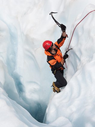 Fox it Up: Heli Ice Climbing Adventure
