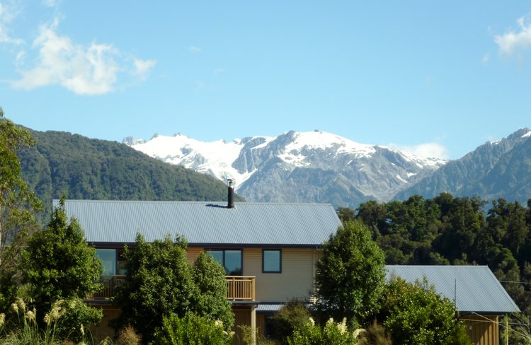 Enjoy the views of Westland National Park mountains from your room.