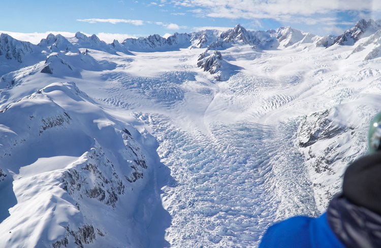 We assure you exceptional views of New Zealand's Southern Alps.
