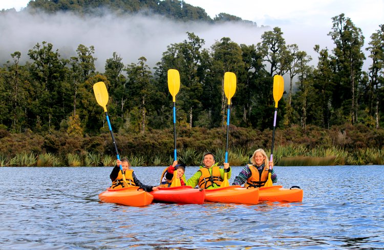 Kayak pristine rainforest lakes and discover a world unchanged since before human arrival.
