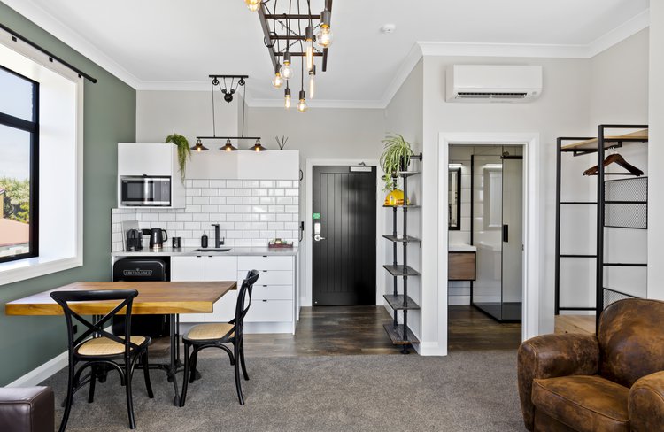 Studio apartments, sleep 4