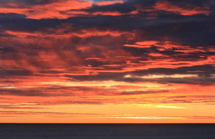 Stunning sunset
