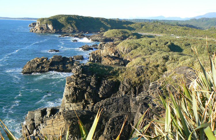 Stunning views of the Tasman Sea and native bush