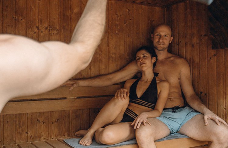Experience a guided sauna infusion complete with essential oils